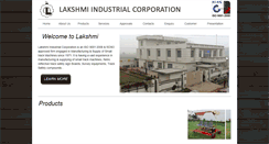 Desktop Screenshot of lakshmirailwaymachines.com